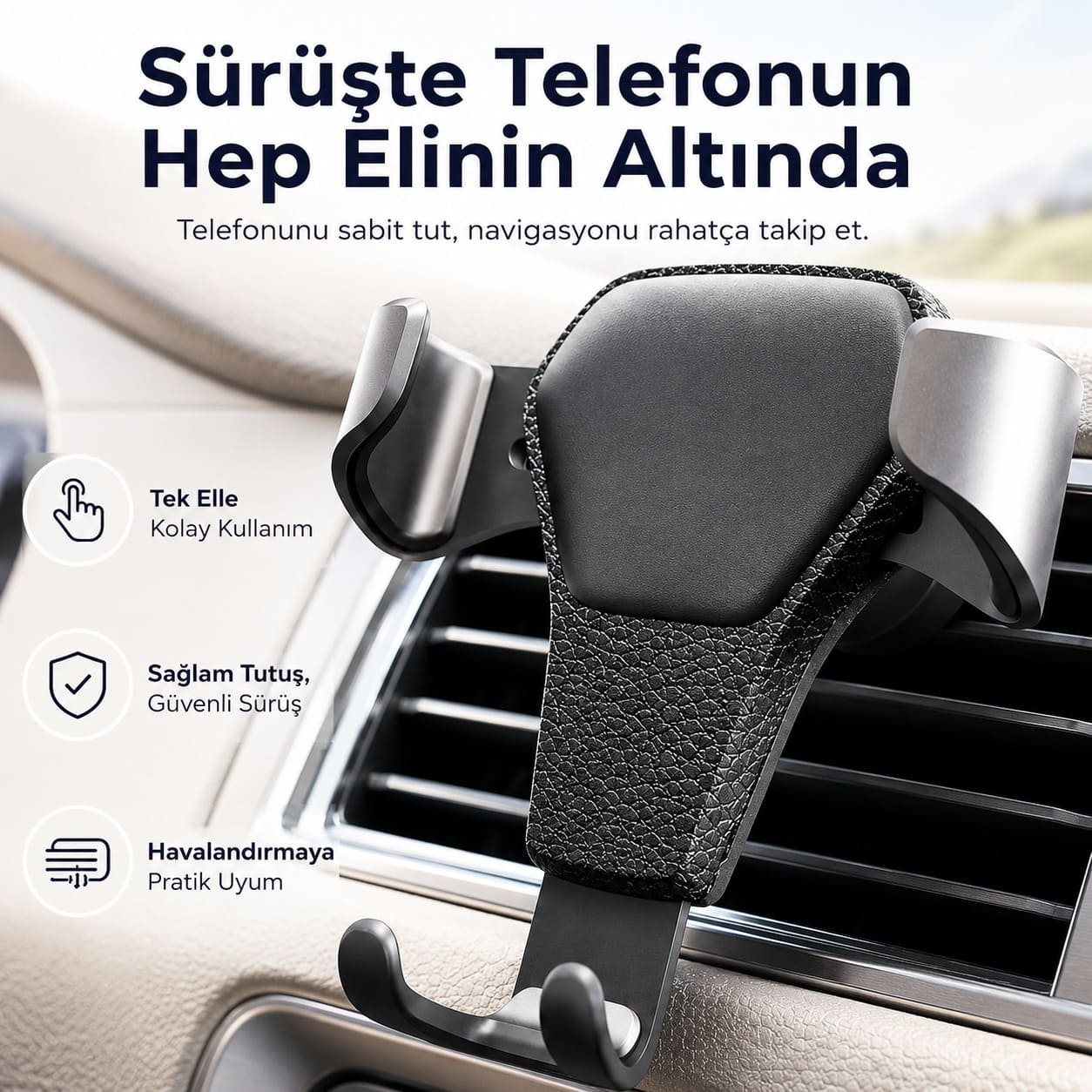 Araç Telefon Tutucu